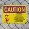 Signmission Radiation & Laser Sign, 7 in H x 10 in W, Plastic, Rectangle OS-2PACK-CR-P-710-L-10157 - alternate 3